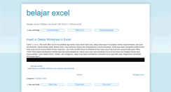 Desktop Screenshot of excelindo.blogspot.com