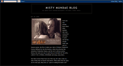 Desktop Screenshot of mistymundaeblog.blogspot.com