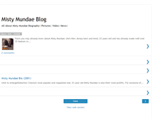 Tablet Screenshot of mistymundaeblog.blogspot.com