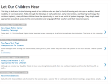 Tablet Screenshot of letourchildrenhear.blogspot.com