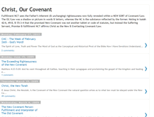 Tablet Screenshot of christourcovenant.blogspot.com