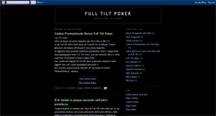 Desktop Screenshot of ita-fulltiltpoker.blogspot.com