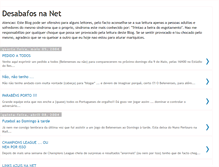 Tablet Screenshot of desabafosnanet.blogspot.com