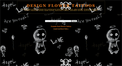 Desktop Screenshot of designflowertattoos.blogspot.com