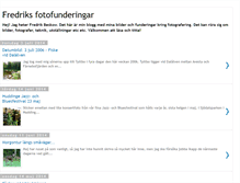 Tablet Screenshot of fredrikfoto.blogspot.com