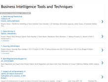 Tablet Screenshot of businessintelligenceprojects.blogspot.com