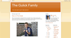 Desktop Screenshot of gulickfamily.blogspot.com