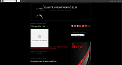 Desktop Screenshot of kabyr-profondoblu.blogspot.com