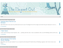 Tablet Screenshot of elegantowl.blogspot.com