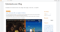 Desktop Screenshot of cyberiando.blogspot.com
