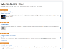 Tablet Screenshot of cyberiando.blogspot.com