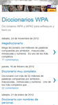 Mobile Screenshot of diccionarioswpa.blogspot.com