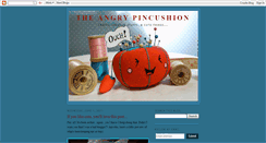 Desktop Screenshot of angrypincushion.blogspot.com