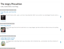 Tablet Screenshot of angrypincushion.blogspot.com