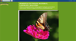 Desktop Screenshot of homestay-langkawihomestay.blogspot.com