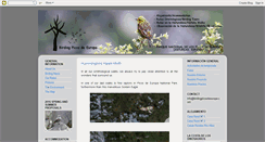 Desktop Screenshot of birdwatchingasturias.blogspot.com