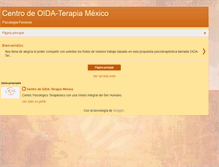 Tablet Screenshot of oidaterapiamexico.blogspot.com