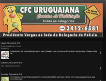 Tablet Screenshot of cfc-uruguaiana.blogspot.com