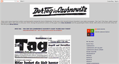 Desktop Screenshot of czernowitzdaily.blogspot.com