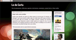Desktop Screenshot of lodecartu.blogspot.com