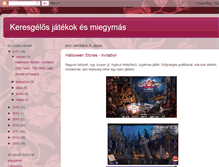 Tablet Screenshot of keresosjatekok.blogspot.com