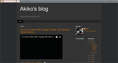 Desktop Screenshot of akikotsuruga.blogspot.com