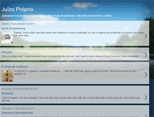 Tablet Screenshot of juizoproprio.blogspot.com