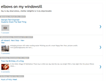 Tablet Screenshot of elbowsonmywindowsill.blogspot.com