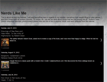 Tablet Screenshot of nerdslikeme.blogspot.com