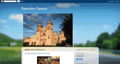 Desktop Screenshot of descubretodooaxaca.blogspot.com