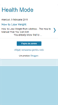 Mobile Screenshot of healthmode.blogspot.com
