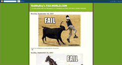 Desktop Screenshot of failworld.blogspot.com