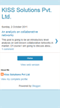 Mobile Screenshot of kisssolutions.blogspot.com