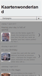 Mobile Screenshot of kaartenwonderland.blogspot.com