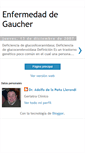 Mobile Screenshot of enfermedadgaucher.blogspot.com