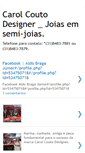 Mobile Screenshot of carolcoutodesigner.blogspot.com