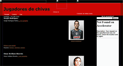 Desktop Screenshot of jugadoresdechivas.blogspot.com