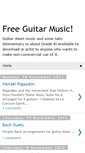 Mobile Screenshot of freeguitarmusic.blogspot.com