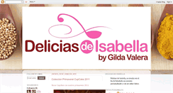 Desktop Screenshot of deliciasdeisabella.blogspot.com