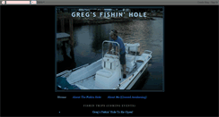 Desktop Screenshot of gregsfishinhole.blogspot.com