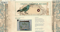 Desktop Screenshot of craftyscrapperdesigns.blogspot.com