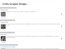 Tablet Screenshot of craftyscrapperdesigns.blogspot.com