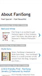 Mobile Screenshot of fanisong.blogspot.com