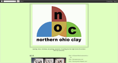 Desktop Screenshot of northernohioclayguild.blogspot.com