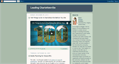 Desktop Screenshot of leadingcharlottesville.blogspot.com