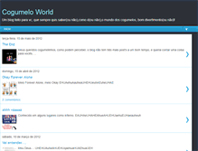 Tablet Screenshot of cogumeloworld.blogspot.com