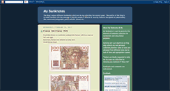Desktop Screenshot of banknotes-coins-stamps.blogspot.com