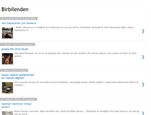 Tablet Screenshot of birbilenden.blogspot.com