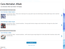 Tablet Screenshot of caramemakaijilbabgaul.blogspot.com
