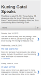 Mobile Screenshot of kucinggatal.blogspot.com